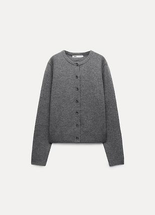 Вовняний кардиган zara