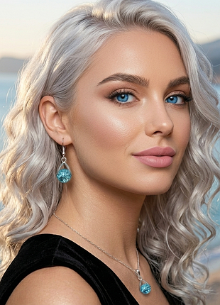Сережи крапля океану