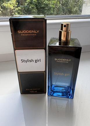 Шикарна парфумована вода від suddenly stylish girl 100мл