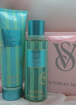 Подарочный набор gelato oasis victoria’s secret.
оригинал из сша