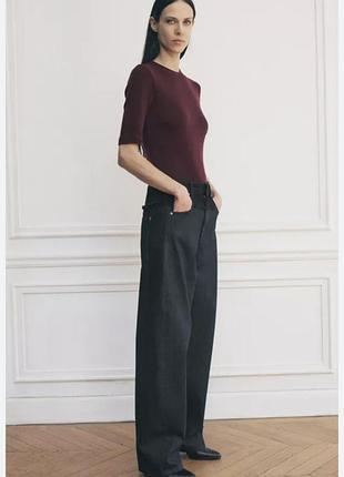 Стильные джинсы barrel zara