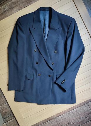 Полушерстяной блейзер жакет turo tailor / vintage 16,410,4 ➡️ наш 48-50р (см. замеры)