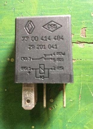 Б/у реле renault 7700414484, черное 20 a, оригинал,