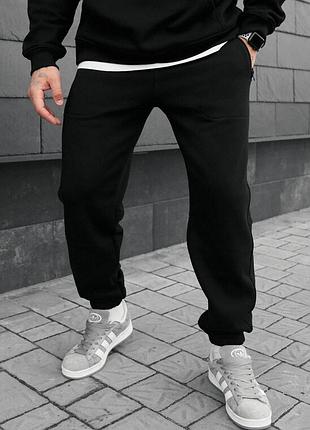 Утеплені спортивні штани staff nib black fleece