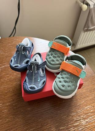 Босоніжки nike, puma 12 см