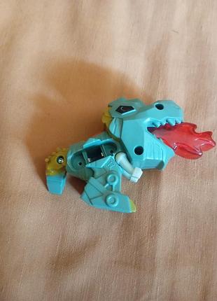 Іграшка grimlock #6 из серии transformers hasbro mcdonald's 2018 2