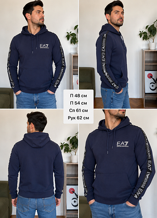 Ea7 emporio armani original худи с капюшоном l / аутентификация пройдена