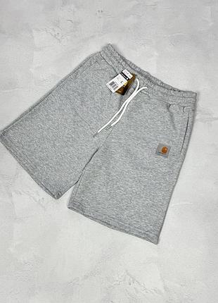 Шорты carhartt серые | летние спортивные шорты кархарт l