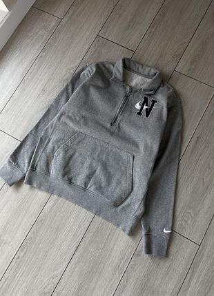 1/3 zip nike swoosh