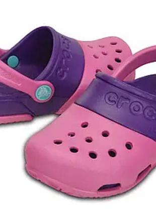 Кроксы босоножки для девочки crocs оригинал
