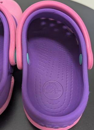 Крокси для дівчинки crocs оригінал 9