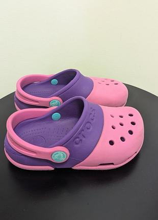 Крокси для дівчинки crocs оригінал 3