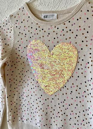 Кофта, кофтинка h&m 110-116 8