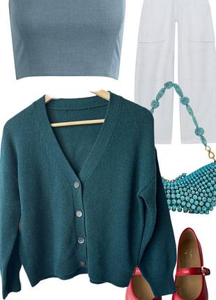 Кашеміровий кардиган кофта светр cashmere cardigan