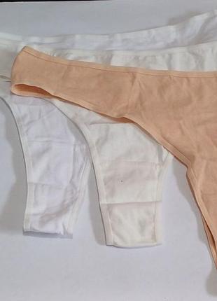Набір трусиків 3шт. 100%бавовна xl primark