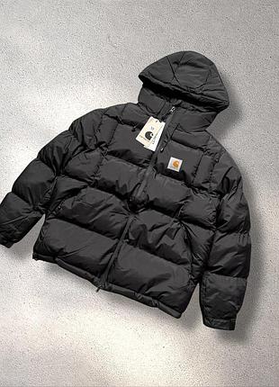 Куртка зимова , пуховик carhartt wip down jacket black