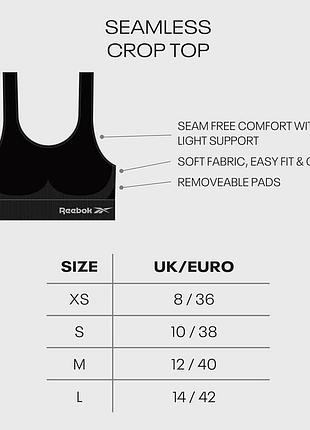 Спортивний топ,топік reebok