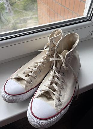 Кеди converse бежеві 42
