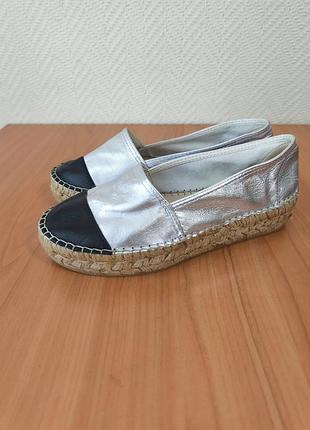 Kurt geiger натуральные кожаные эспадрильи