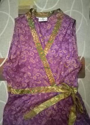 Блуза кімоно шовк