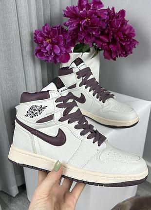 Жіночі оригінальні кросівки nike air jordan 1retro high