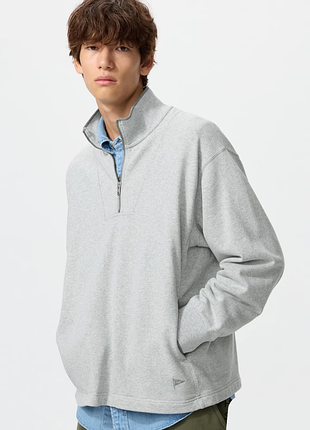Кардиган half-zip uniqlo (484204)