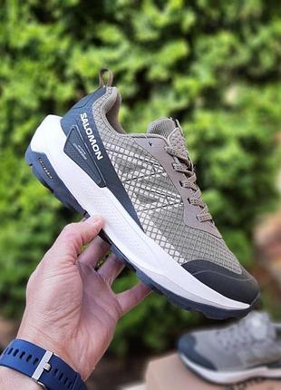 Чоловічі кросівки salomon elixir activ хакі саломон алексир актив тренд 2025 року 44(28см)
