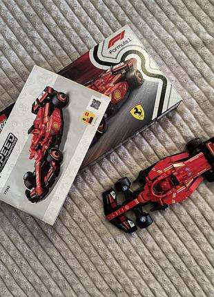 Конструктор lego speed champions автомобіль для перегонів f1 ferrari