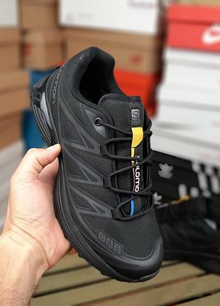 Salomon xt-6 черные с серым