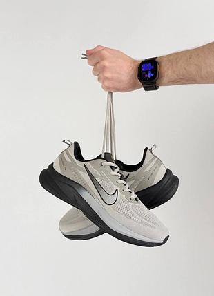 Nike renew light grey black 8