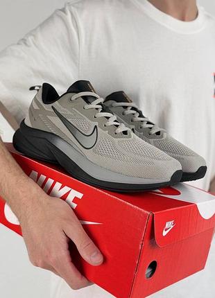 Nike renew light grey black 9