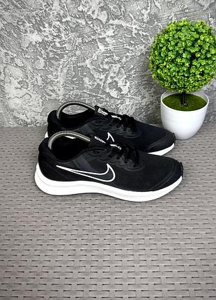 Nike star runner кроссовки 38 размер беговые черные