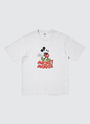 Футболка uniqlo disney's mickey mouse унисекс
