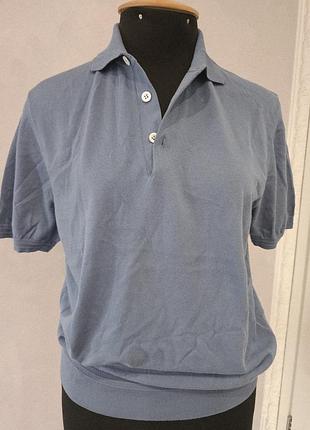 Мужское поло luciano barbera (100% cotton), оригинал.