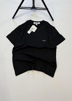 Comme des garcons play футболка | футболка з сердечком кдг плей