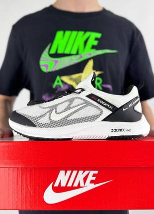 Nike air running white black