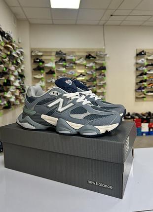 Мужские кроссовки new balance 9060 нат замша, дышащая сетка, вьетнам, супер стильные - удобные кроссы