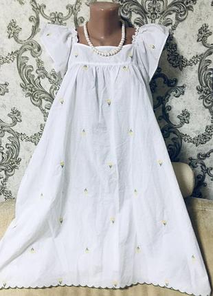 Стопроцентный коттон шикарные новые сарафан . primark