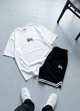 Комплект футболка + шорти nike,tnf,jordan,stussy