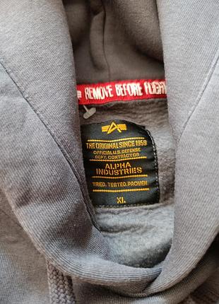 Худи alpha industries оригинал 6