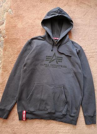 Худи alpha industries оригинал 4
