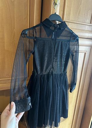 Чорна дитяча сукня 9