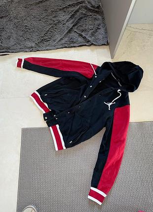 Nike jordan бомбер кофта утеплена з капішоном спортивна чоловіча