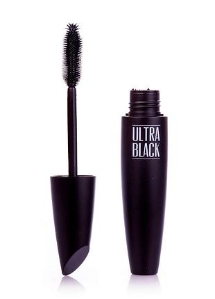 Тушь для ресниц lcf ultra black черная