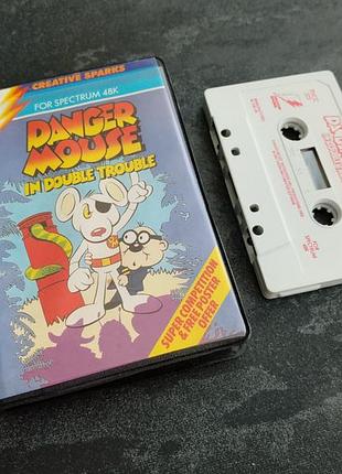 Кассета danger mouse in double trouble (zx spcetrum)