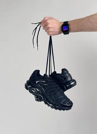 Nike air max plus all black 8