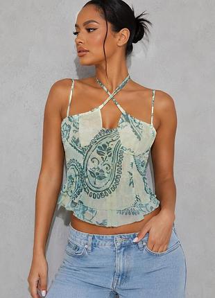 Корсетный топ от prettylittlething
