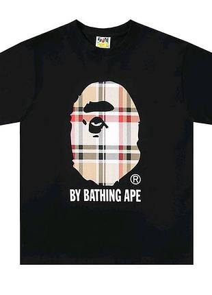 Футболка bape x burberry