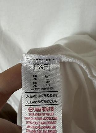 🥰бавовняний лонгслів f&f xl 5