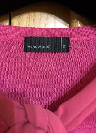 Трикотажная блуза бант, vero moda , оригинал7 фото